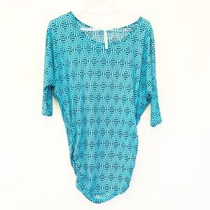 Stitch Fix Hawthorn Geometric Tunic Top M